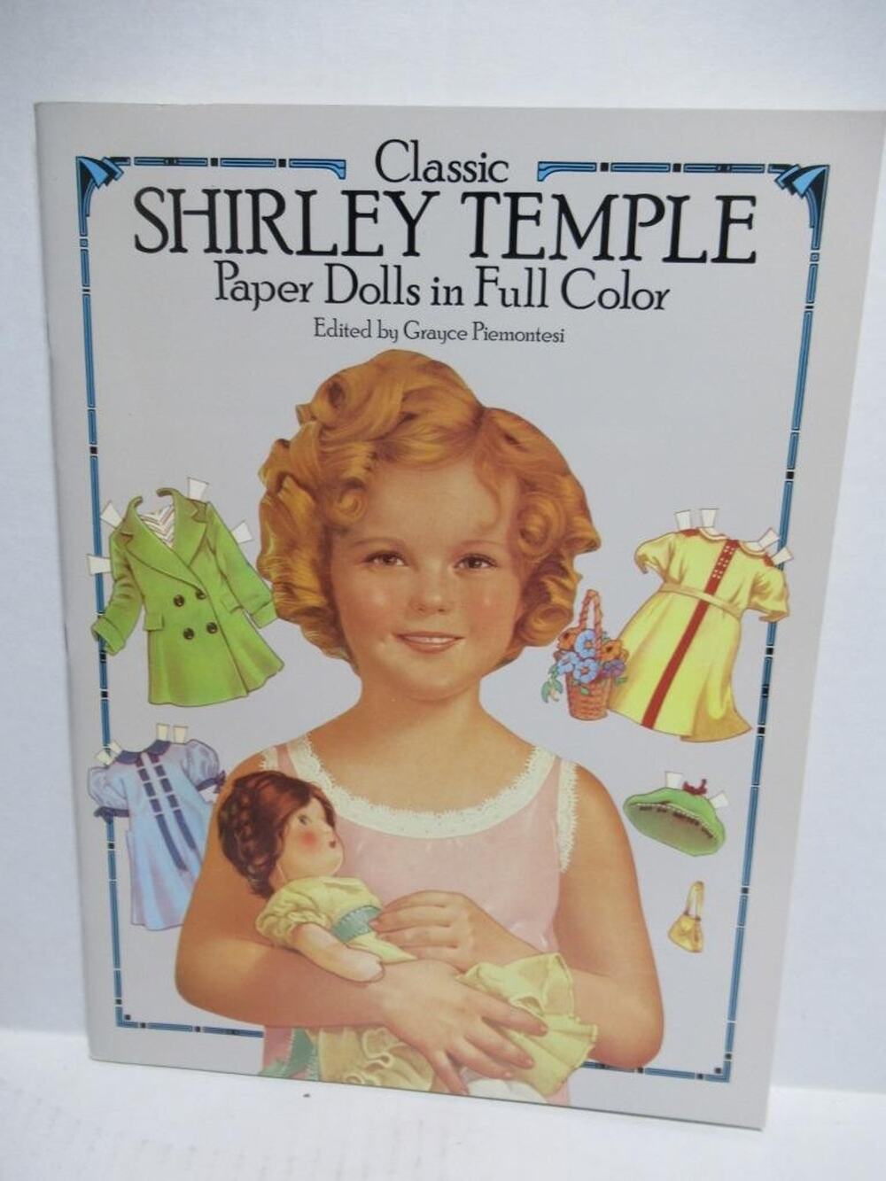 Classic Shirley Temple Paper Dolls UNCUT Full Book HTF T119A